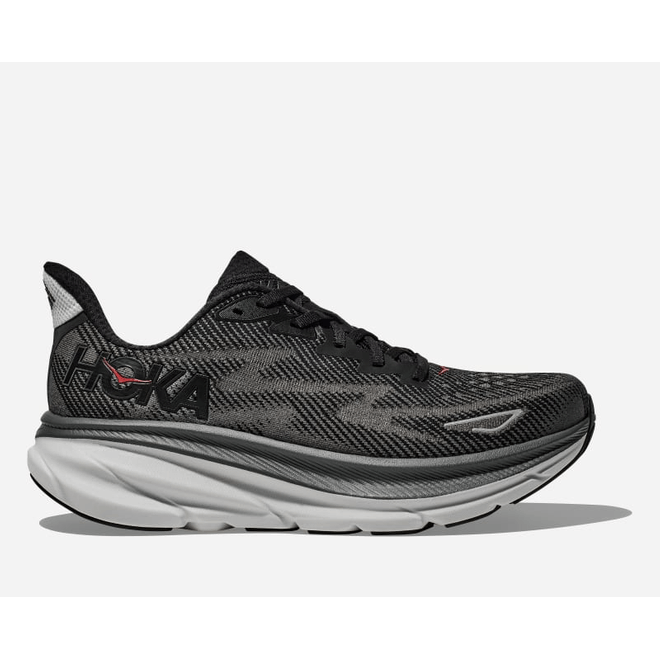 HOKA Clifton 9  Black 1127895-BCKT