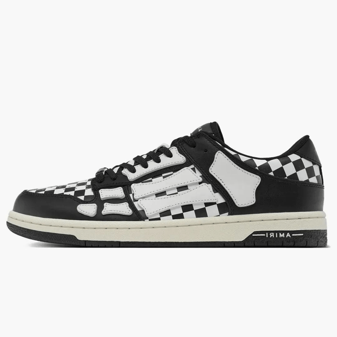 AMIRI Skel Top Low Checkered Black White AMFOSR1032-099