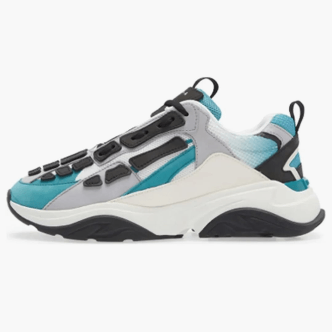 AMIRI Bone Runner White Black Blue Grass PS22MFS010-432