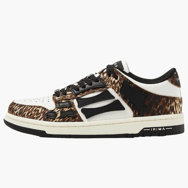 Amiri Skel Top Low Leopard White (Womens) PF23WFS005-900