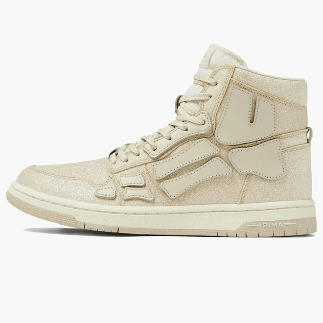 AMIRI Skel Top Hi Beige Glitter (Women's) AW23WFS012-260