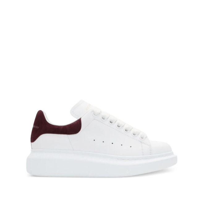 Alexander McQueen Oversized "White/Burgundy" 6824176124