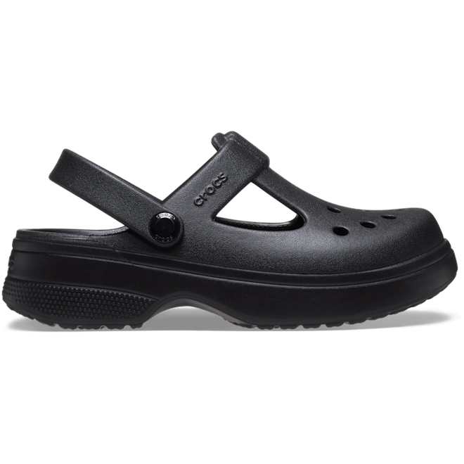 Crocs Kids Classic Mary Jane Clogs Black  210615-001