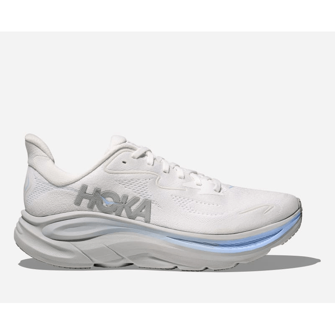 HOKA  Clifton 10 Road Running  White 1162030-WTGL