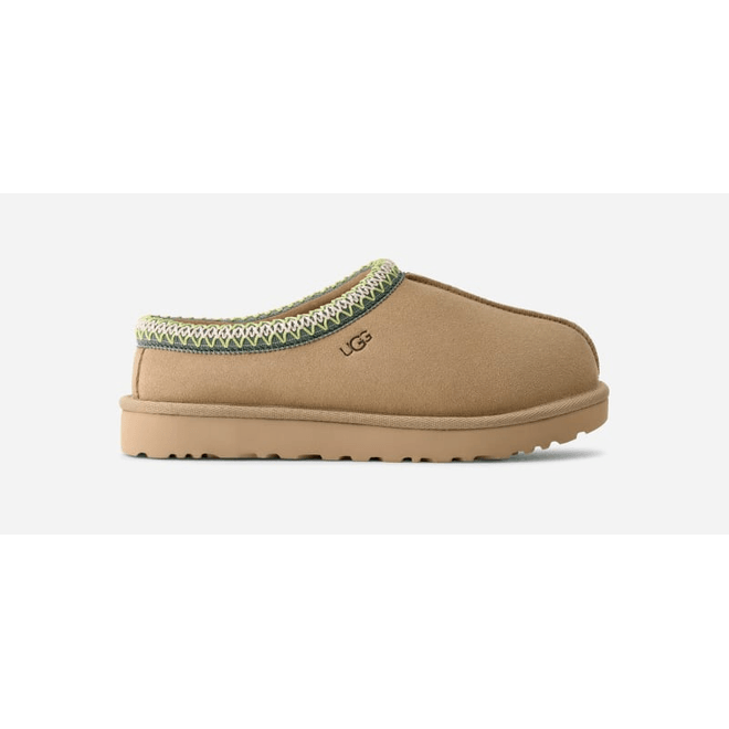 UGG® Tasman Slipper Women Mustard Seed/Vibrant Green 5955-MVB
