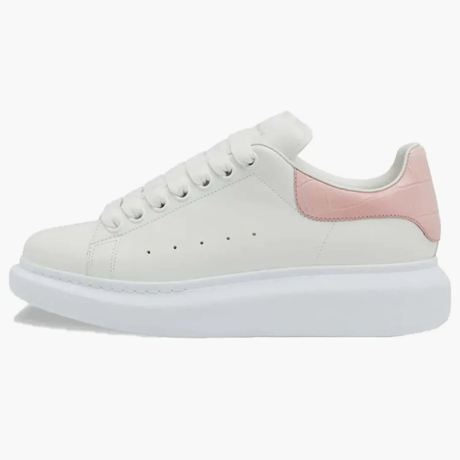 Alexander Mcqueen Oversized White Pink (women's) 718233WIEE68742