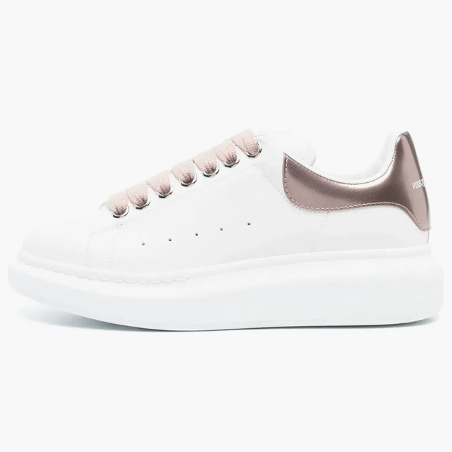 Alexander Mcqueen Oversized White Rose (women's) 718139WIFTC8782