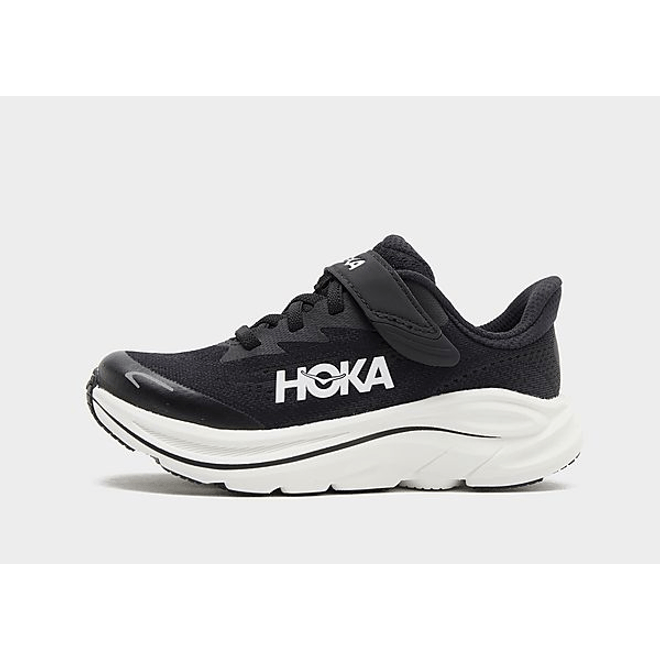 HOKA Kid's Clifton 10 Road Running  Black 1168873-BWHT
