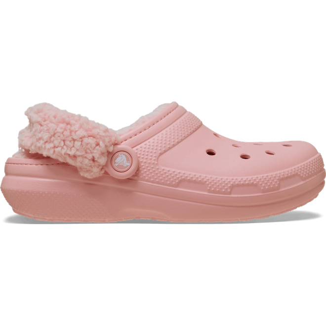 Crocs Classic Fleece Lined Clogs Powder Pink  211396-78U