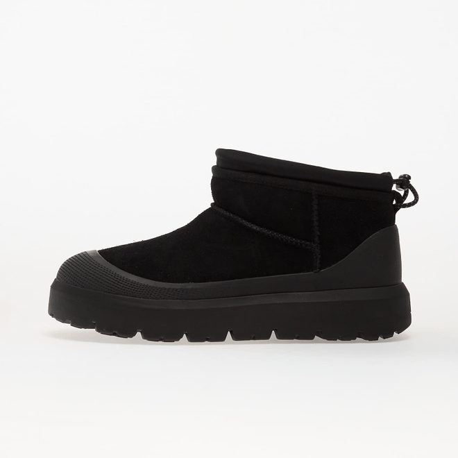 UGG® Classic Ultra Mini Weather Hybrid Boot Black 1174196-BBLC