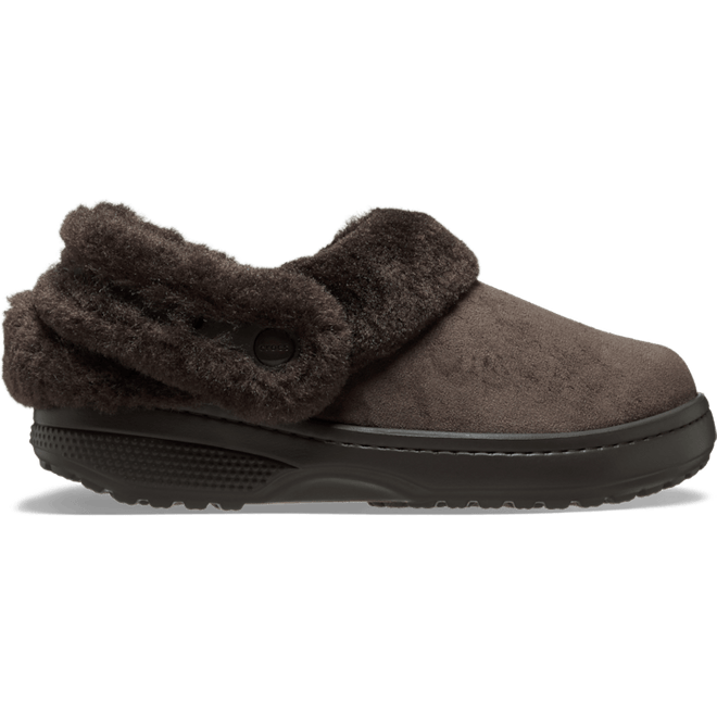 Crocs Classic Unfurgettable Vegan Suede Clogs Espresso  212106-206