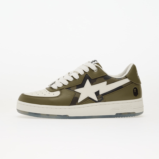 A BATHING APE Bape Sta Icon 2 M2 Olivedrab  001FWL801306MOLD