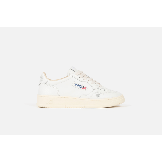 Autry Medalist Low HP02 AUL-HP02-WHTSILV