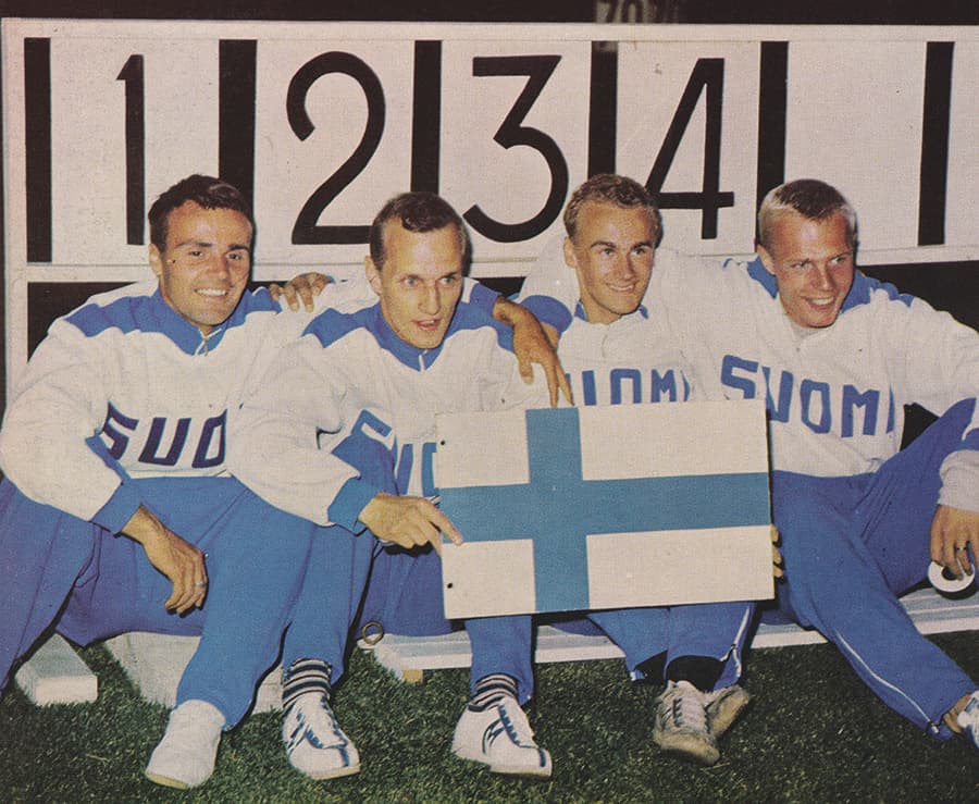 Karhu running athletes