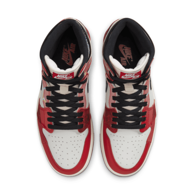 Spider-Man x Air Jordan 1 Retro High OG 'Across the Spider-Verse' bovenkant