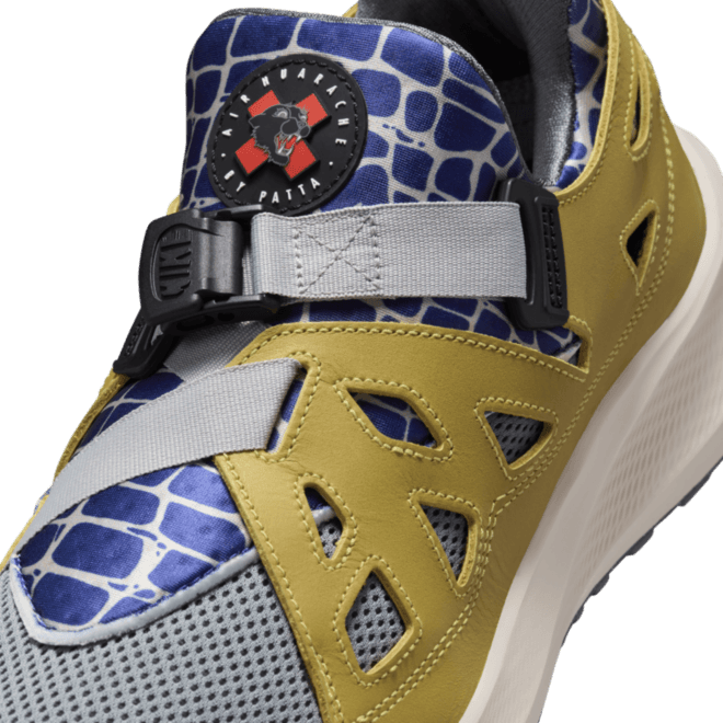 Patta x Nike Air Huarache 2024 Saffron Quartz tonglabel