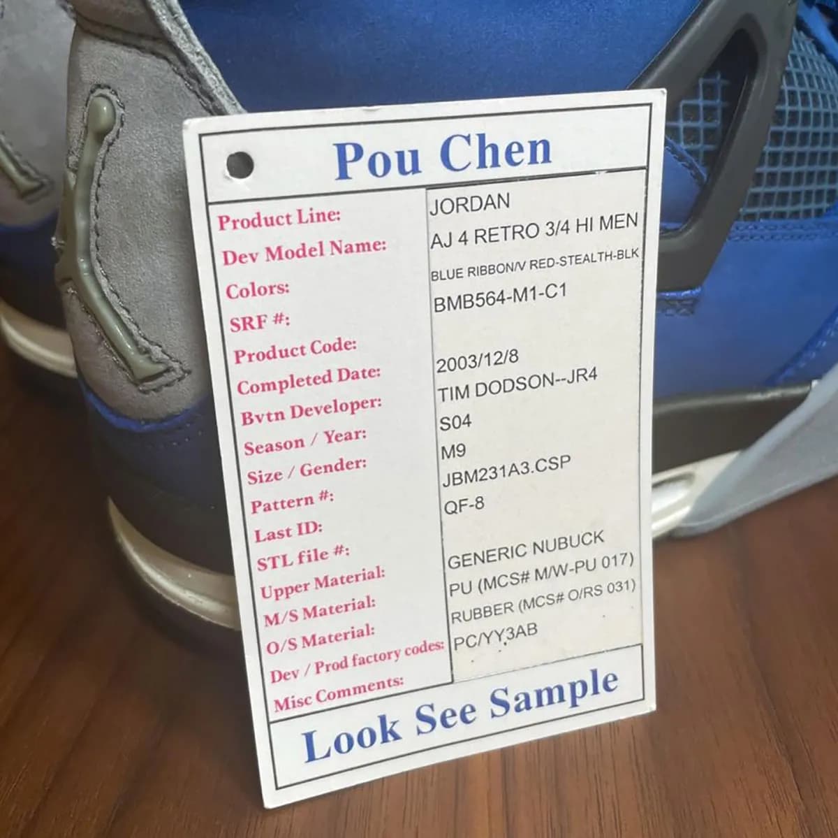 UNDEFEATED x Air Jordan 4