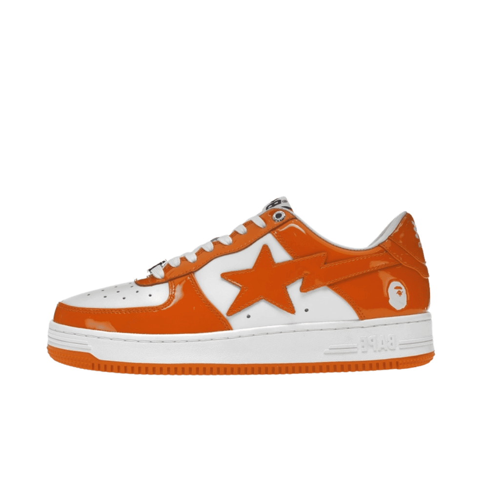 A Bathing Ape Bape Sta Low Orange