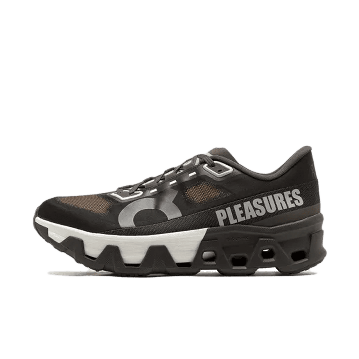 PLEASURES x On Cloudmonster Hyper TL 'Espresso'