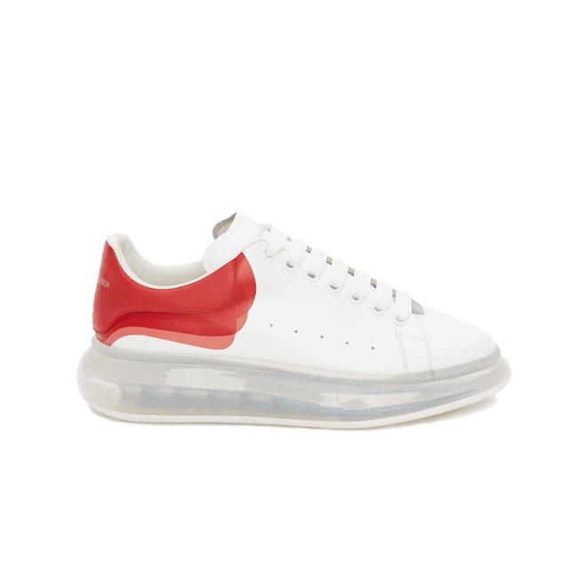Alexander McQueen Oversized Clear Sole Lust Red