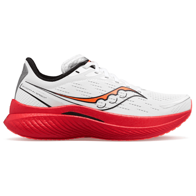 Saucony Endorphin Speed 3 White Black Red