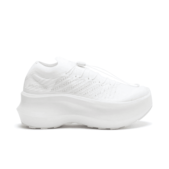 Salomon Pulsar Platform Comme des Garcons White