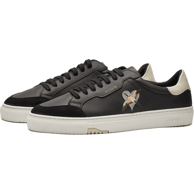 Axel Arigato Men's Clean 180 Heart Bird Sneaker Black