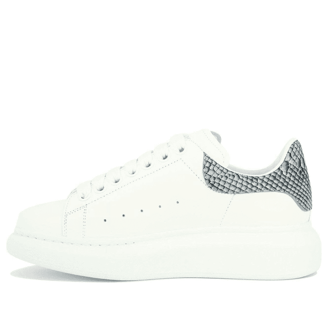 Alexander McQueen Oversized White Ice Snake (Women's)