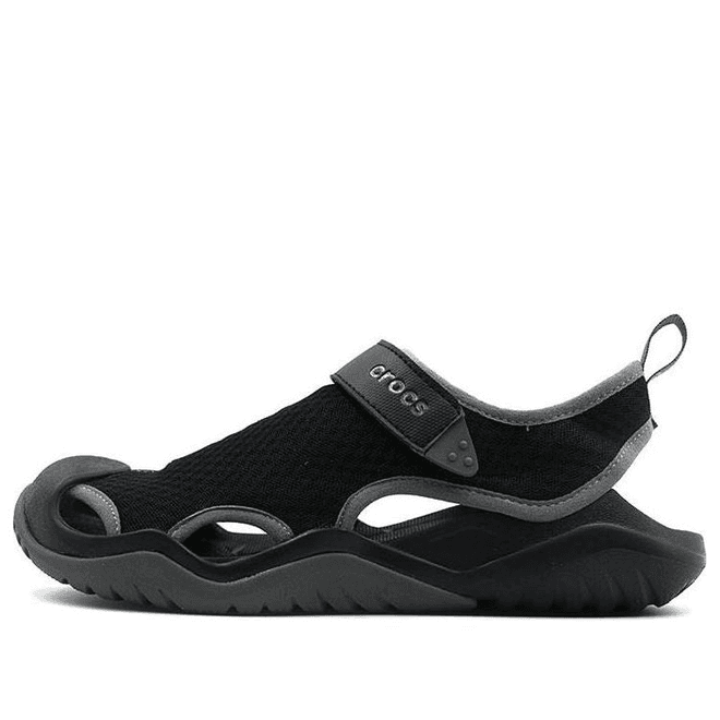 Crocs Swiftwater Sandals 'Black Dark Grey'