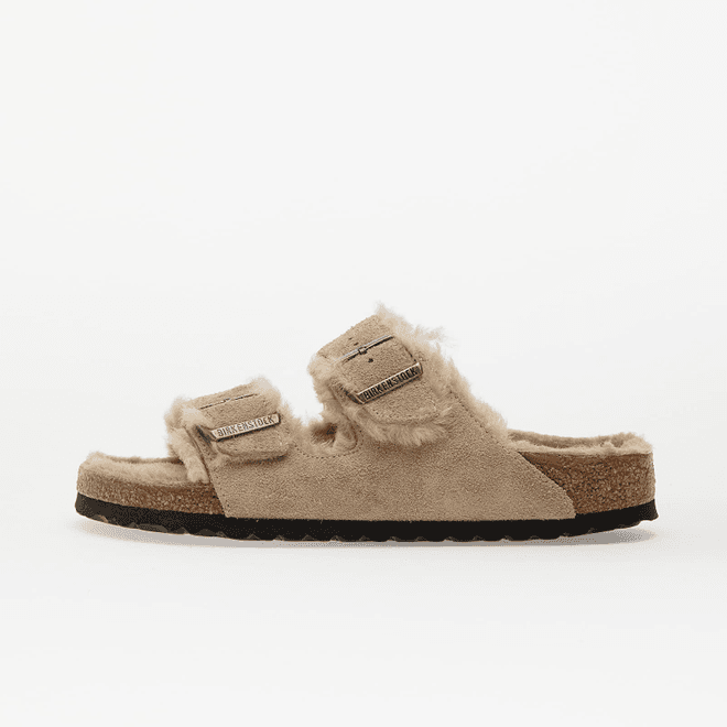 BIRKENSTOCK Arizona Shearling Suede Leather Narrow