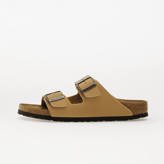 Birkenstock Arizona Birko-Flor Birkibuc Birkibuc Latte Cream 