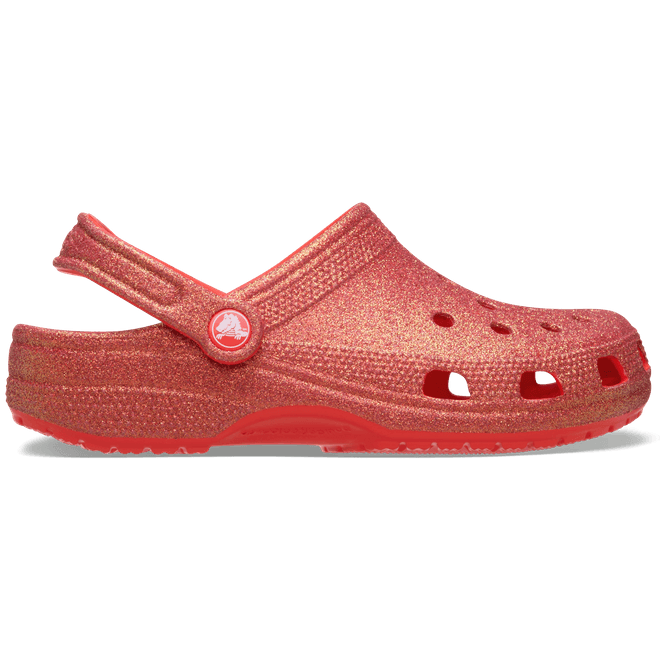 Crocs Classic Iridescent Glitter Clogs Starfish 