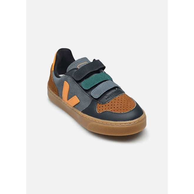 Veja Small V-10 Velcro Suede