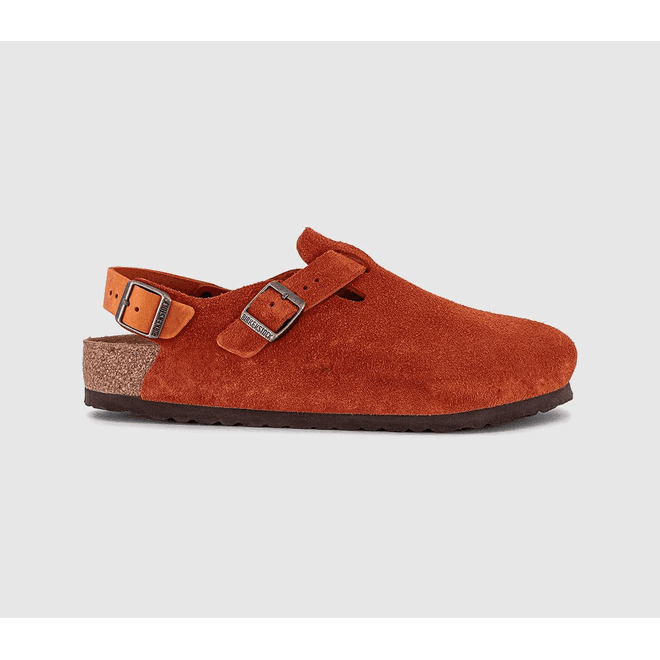 Birkenstock Tokio  Rust Brown Suede