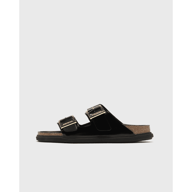 Birkenstock Arizona Droplet Buckle Natural Leather Patent
